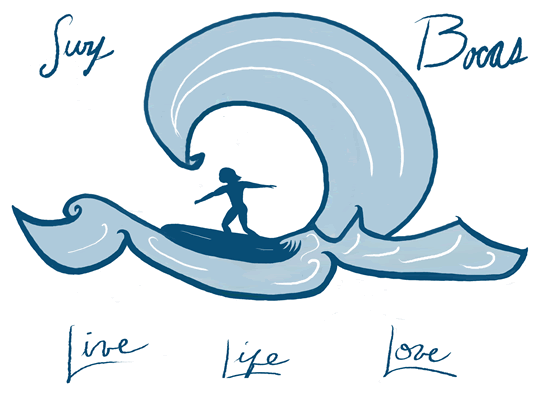 Live  -  Life  -  Love - Island Art by Yotigo
